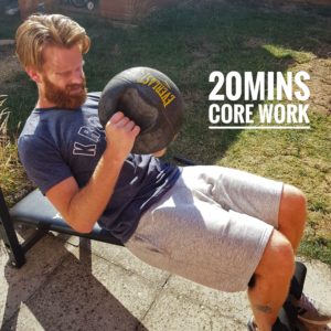 Core work, fitness